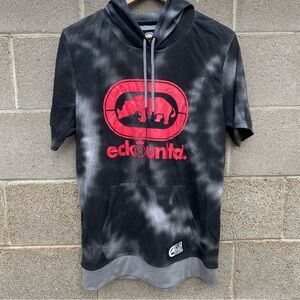 ECKO UNLTD. Men's Short Sleeve Hoodie Shirt Athletic Sports Medium Y2K